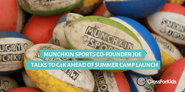 Munchkin Sports Co-Founder, Joe, Talks to ClassForKids Ahead of Summer Camp Launch