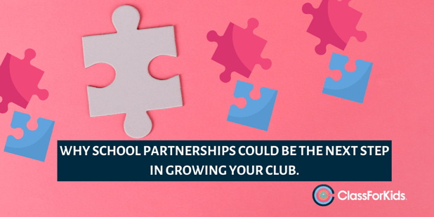 Why School Partnerships Could Be the Next Step in Growing Your Club