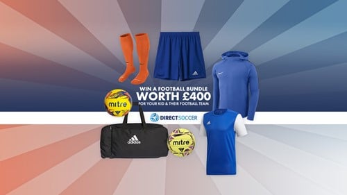 WIN A £400 FOOTBALL BUNDLE WITH DIRECT SOCCER!